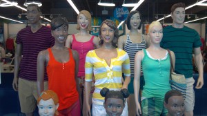 Happy-mannequins family