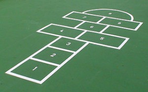 Hopscotch pattern