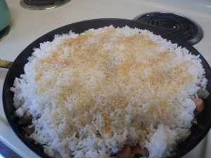 add rice